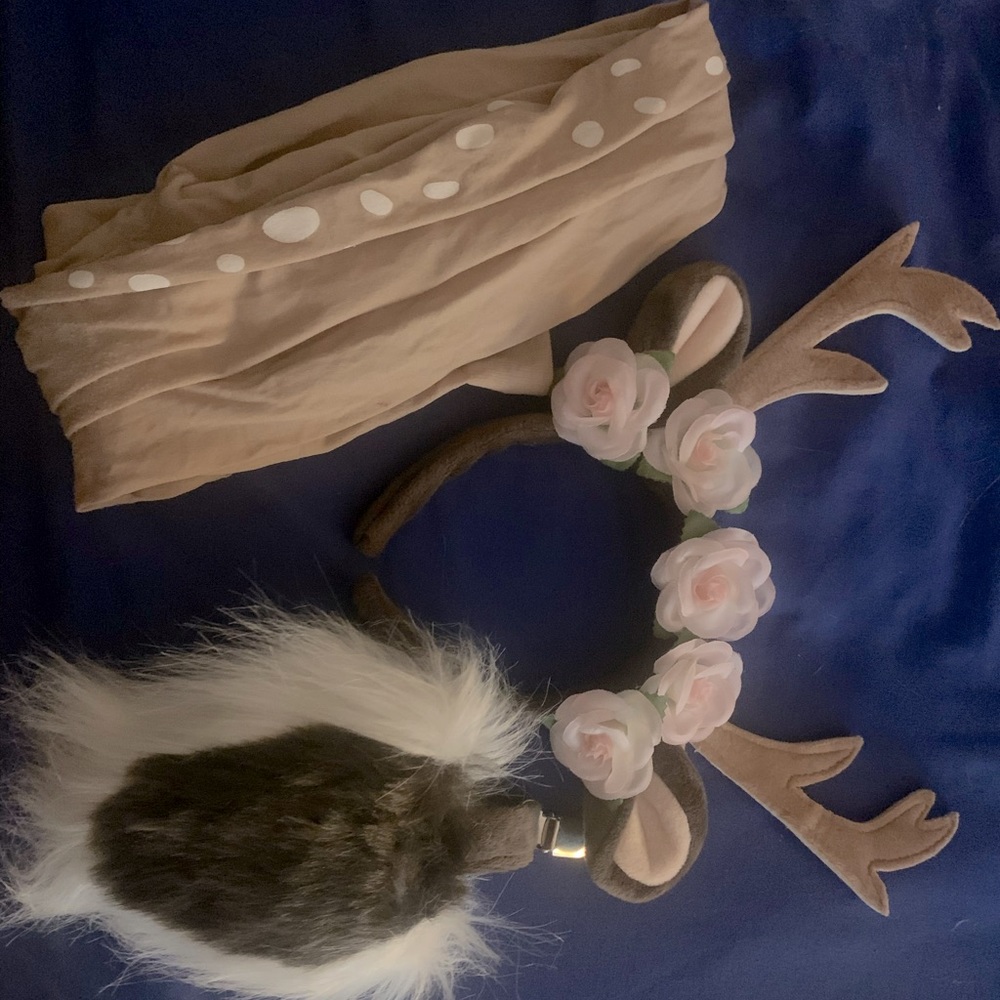 doe/deer costume accessories~ worn once!